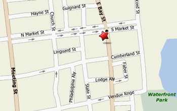 Market Pavilion Hotel Map